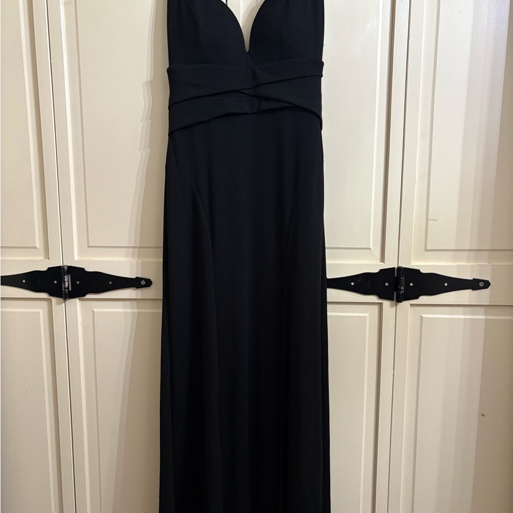 Emerald Sundae Sleeveless Black Dress